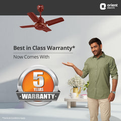 New Breeze High Speed Small Ceiling Fan | 5-Year Warranty