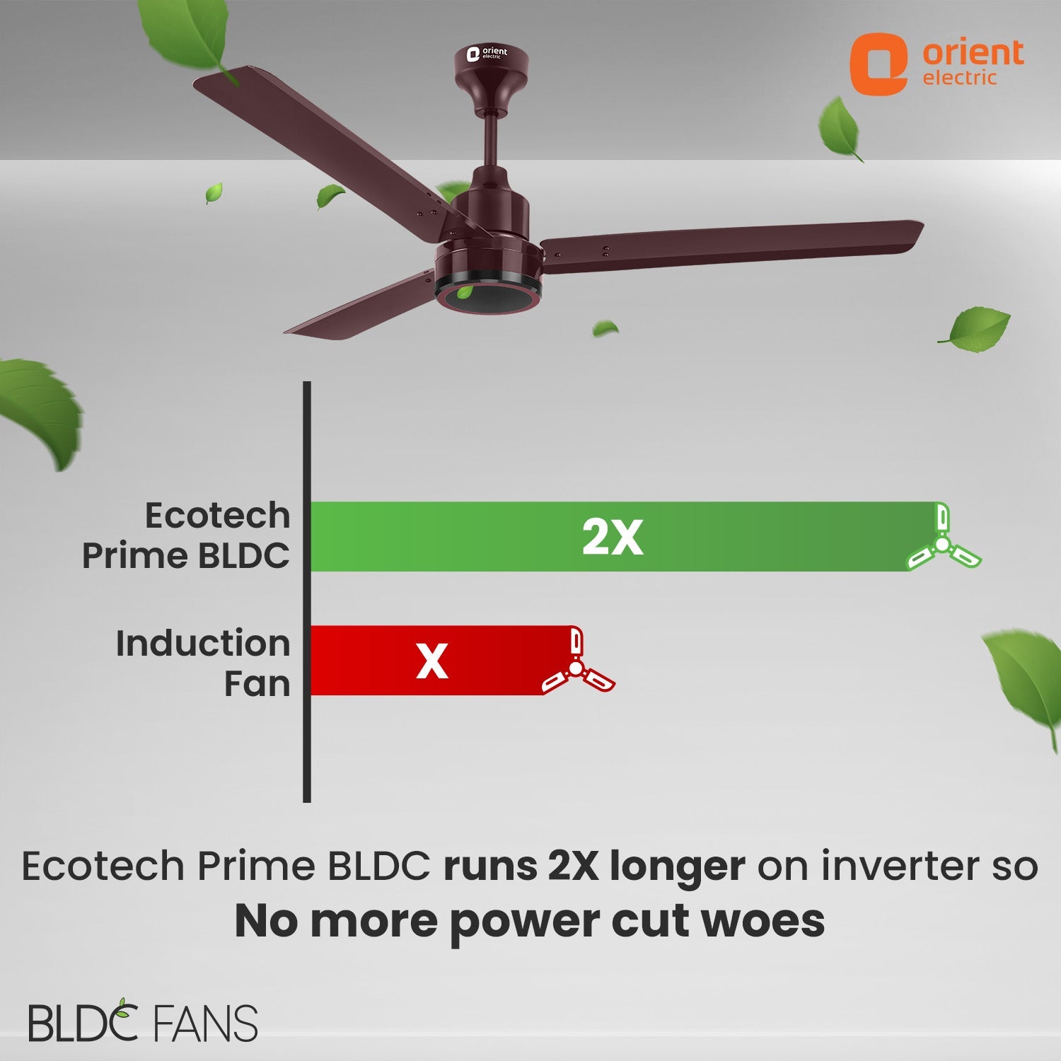 EcoTech Prime BLDC Ceiling Fan | 3-YEAR WARRANTY