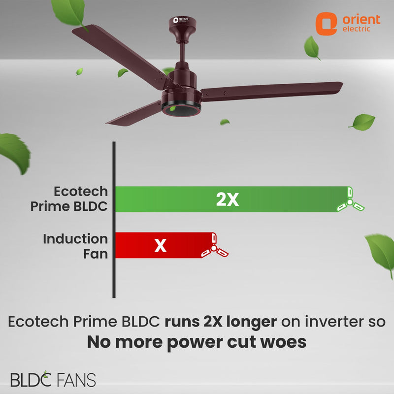 EcoTech Prime BLDC Ceiling Fan | 3-YEAR WARRANTY