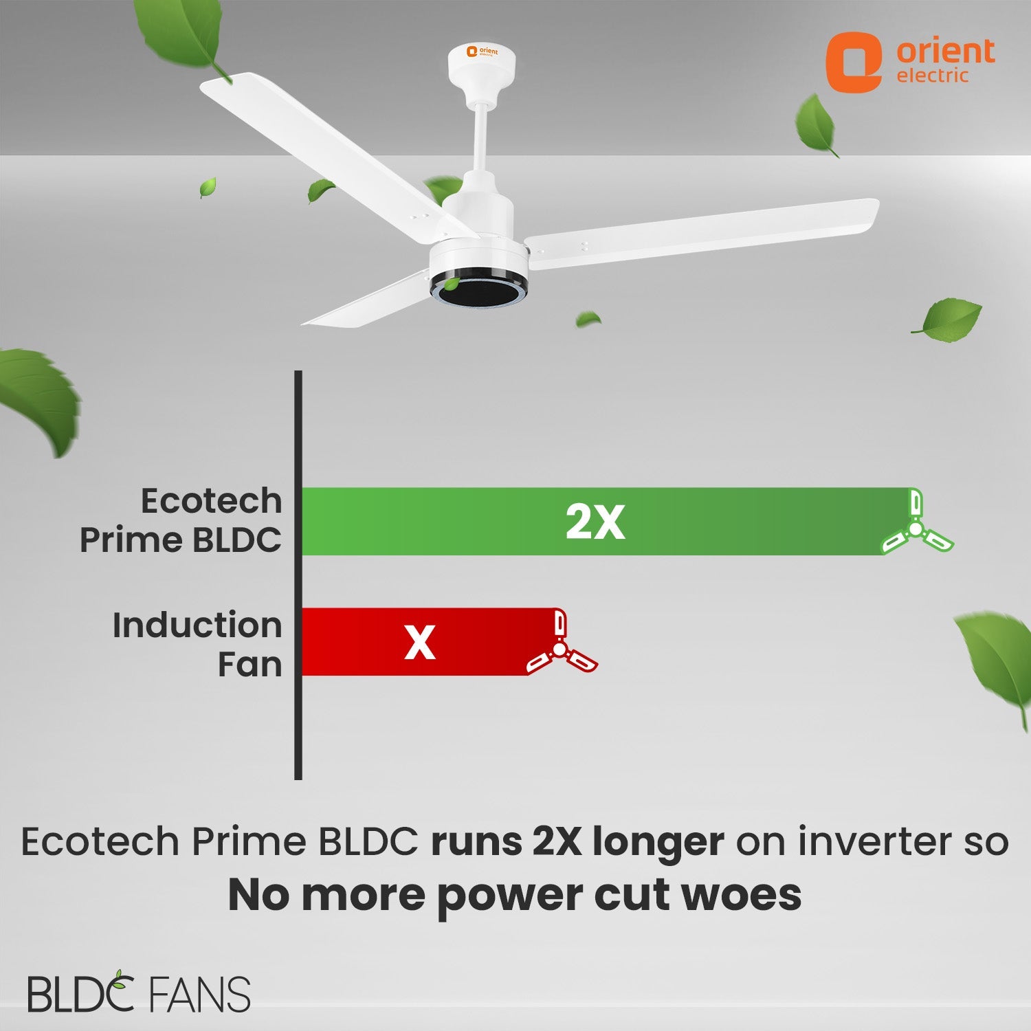 EcoTech Prime BLDC Ceiling Fan | 3-YEAR WARRANTY