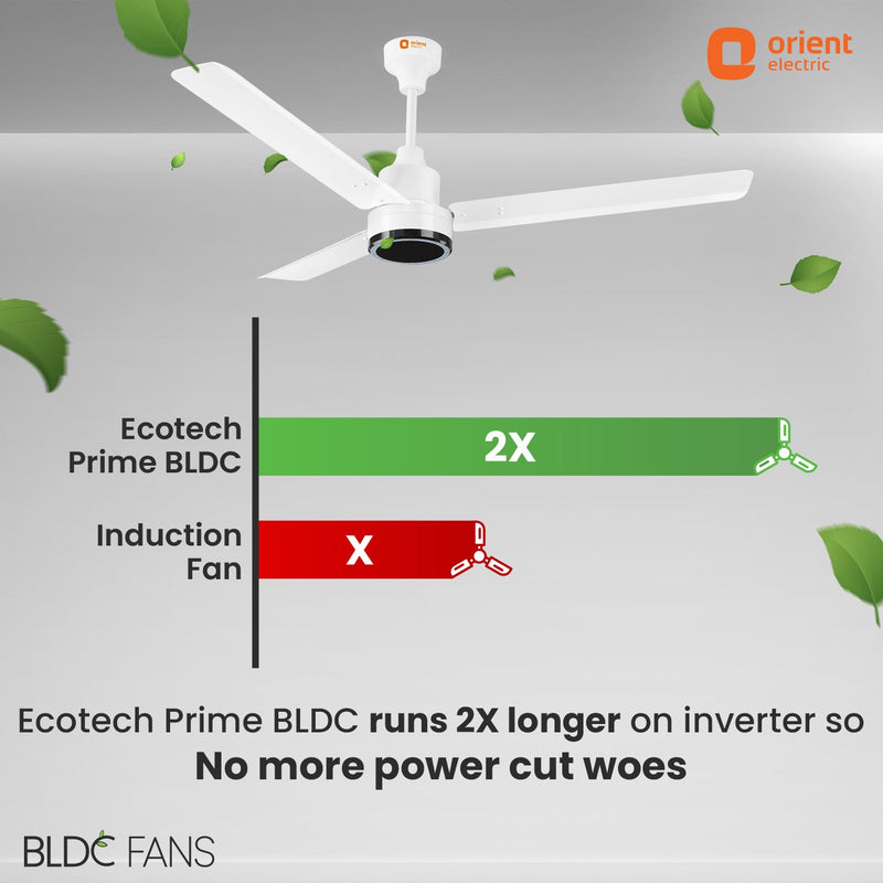 EcoTech Prime BLDC Ceiling Fan | 3-YEAR WARRANTY