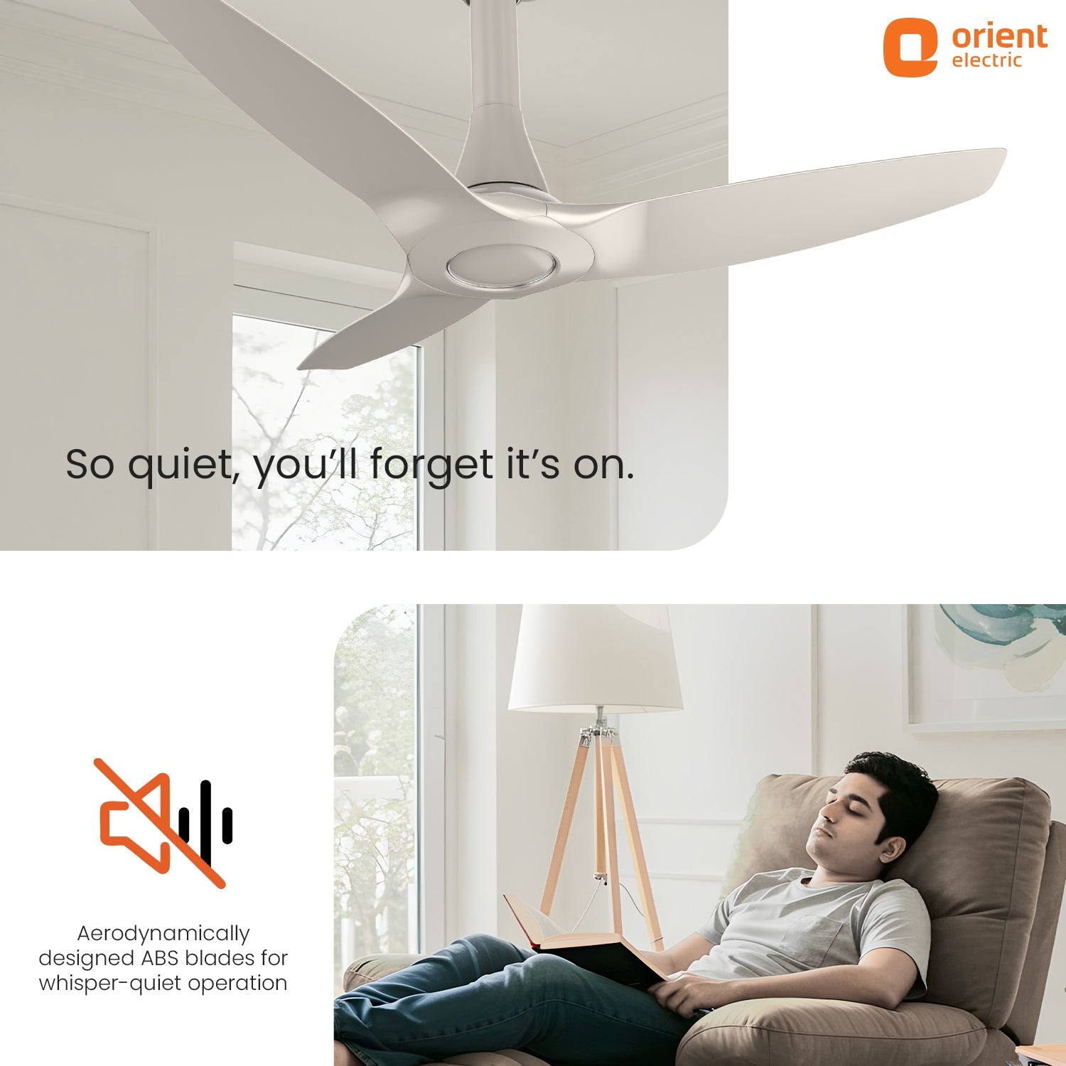 Aeroquiet Neu Noiseless Ceiling Fan