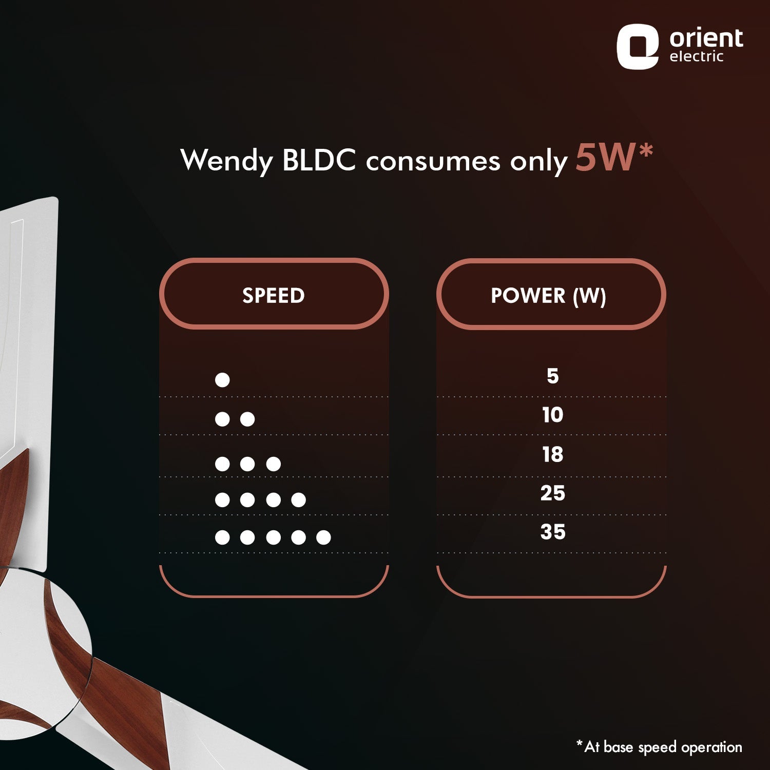 Wendy BLDC Remote Ceiling Fan | 3-Year Warranty