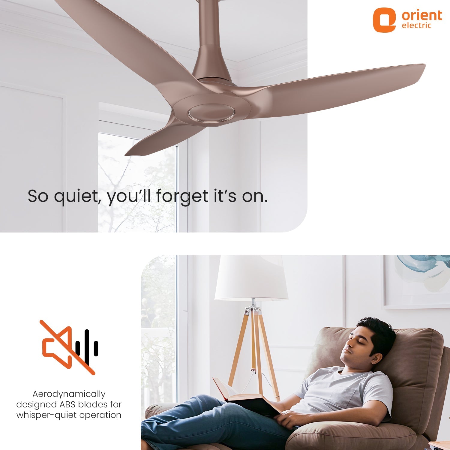 Aeroquiet Neu Noiseless Ceiling Fan