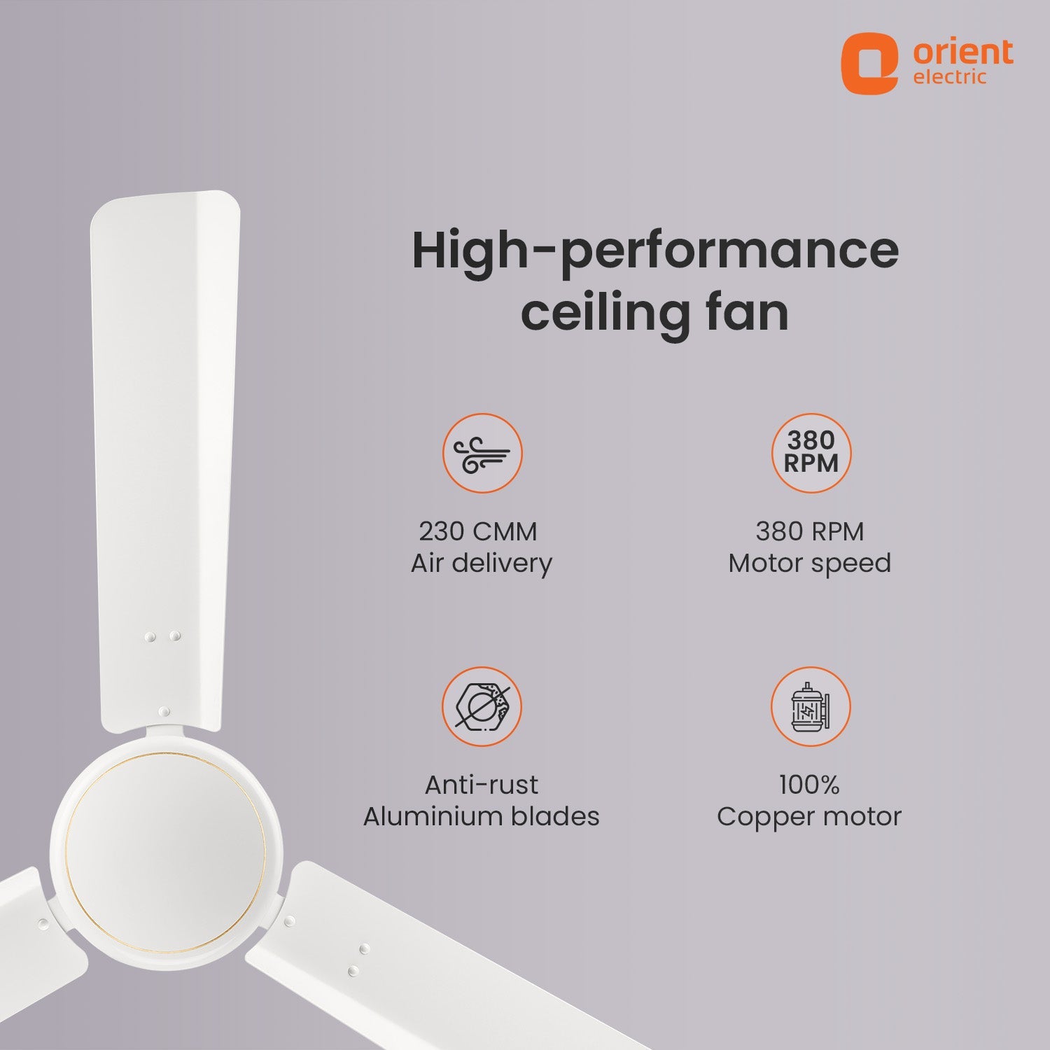 Falcon Speedstar High Speed Ceiling Fan | 5-Year Warranty