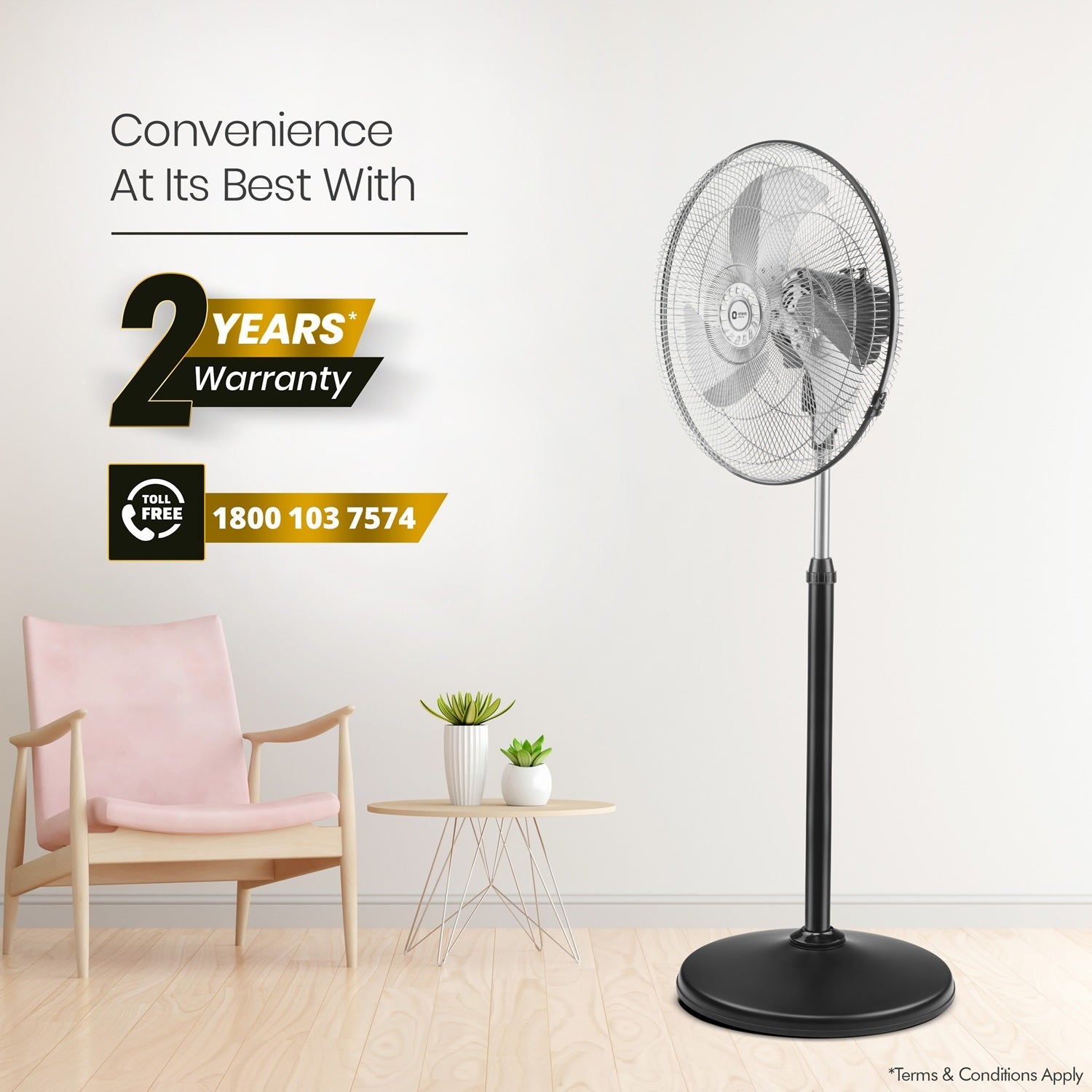 Tornado-II 450mm Pedestal Fan