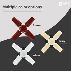 New Breeze High Speed Small Ceiling Fan | 5-Year Warranty