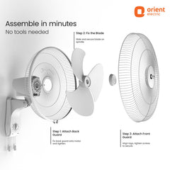 400MM Wall 47 3-in-1 High Speed Wall Fan | Ideal for Large Area |