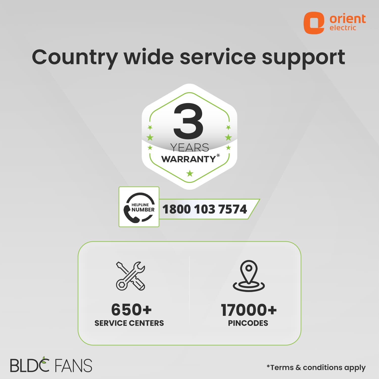 Hector 500 BLDC Ceiling Fan | 3 Year Warranty