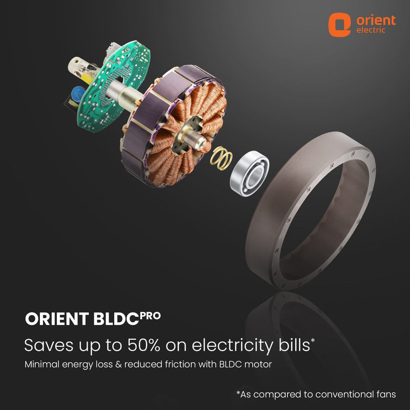 Aeroslim IoT Remote Fan with Light | 5-Year Warranty