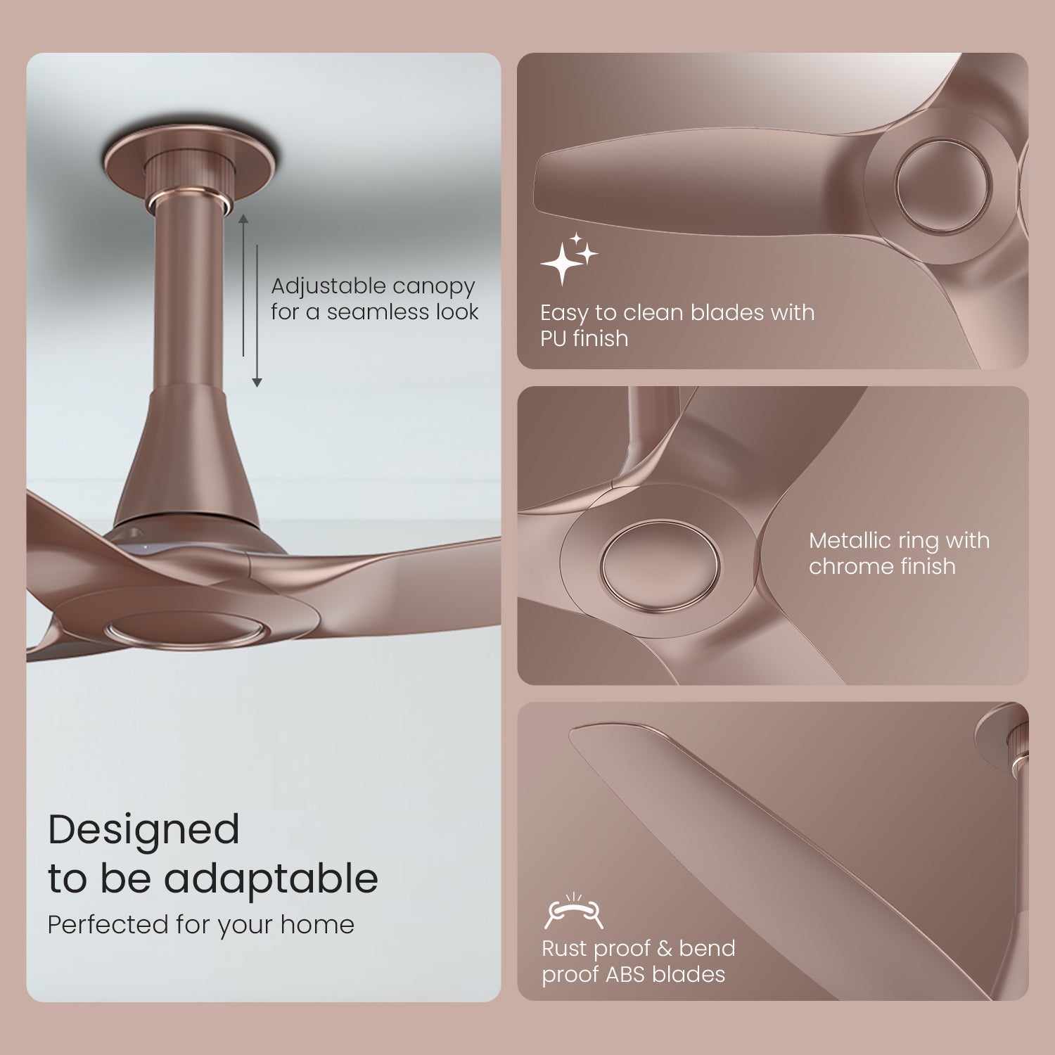 Aeroquiet Neu Noiseless Ceiling Fan
