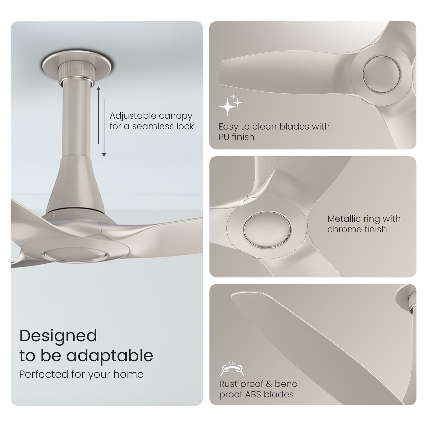 Aeroquiet Neu Noiseless Ceiling Fan