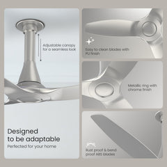 Aeroquiet Neu Noiseless Ceiling Fan