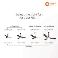 Aerostorm Premium Ceiling Fan | 2-year Warranty