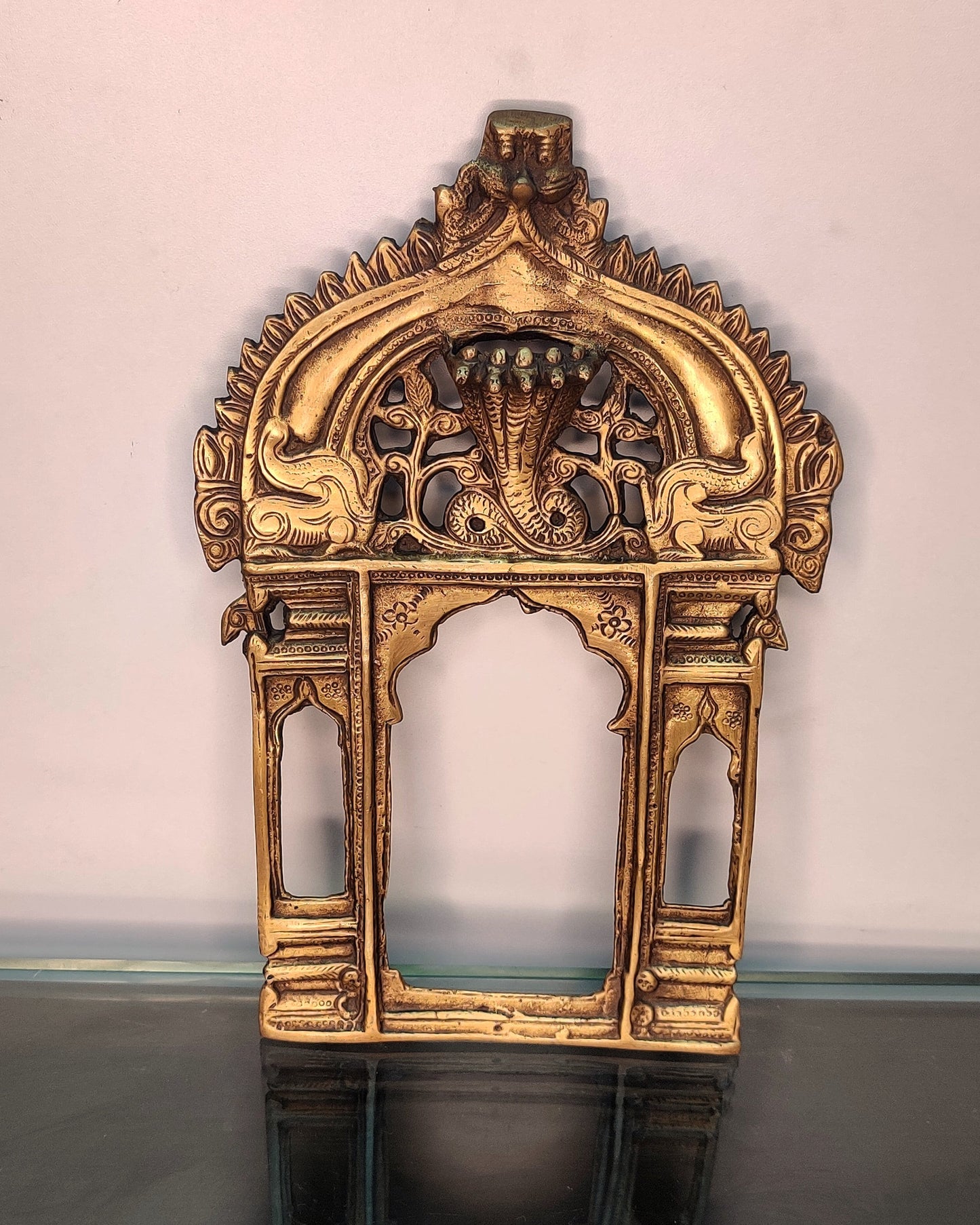 Brass Antique Handcrafted Prabhavali