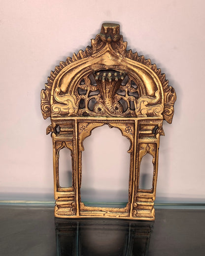Brass Antique Handcrafted Prabhavali