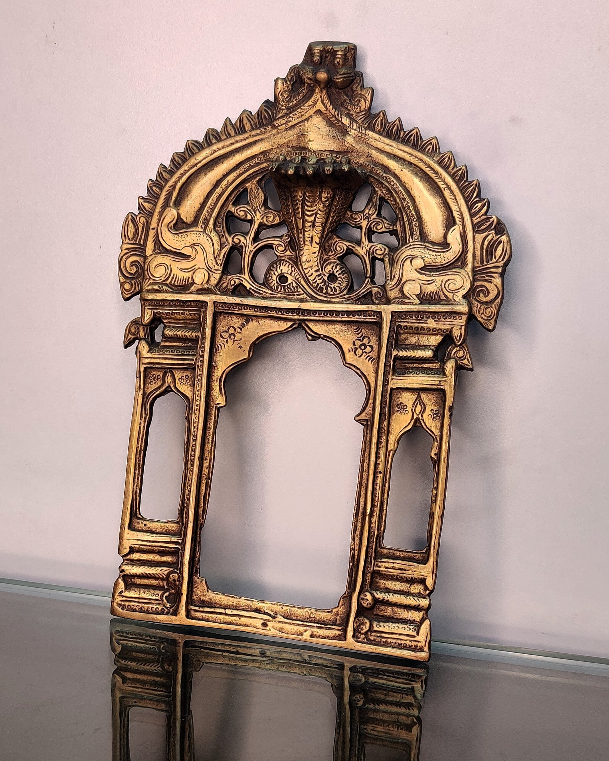 Brass Antique Handcrafted Prabhavali