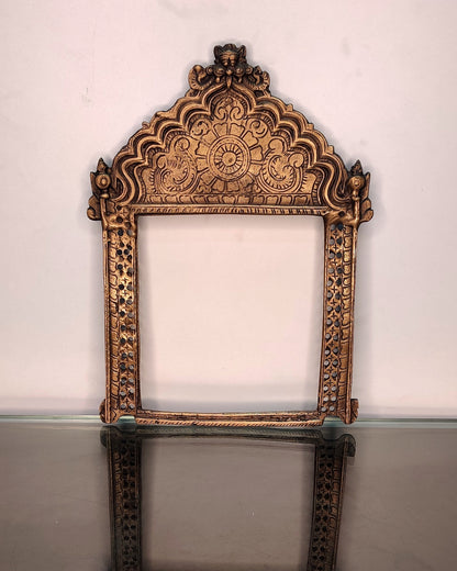 Brass Antique Handcrafted Prabhavali 11" x 8.5"