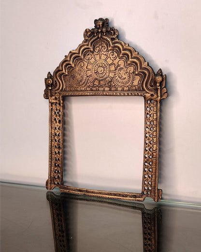 Brass Antique Handcrafted Prabhavali 11" x 8.5"