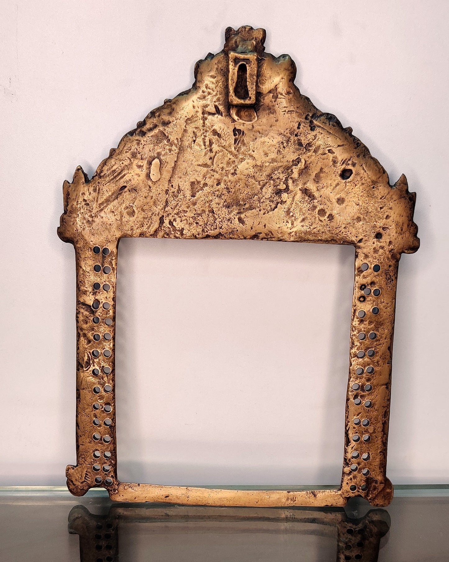 Brass Antique Handcrafted Prabhavali 11" x 8.5"