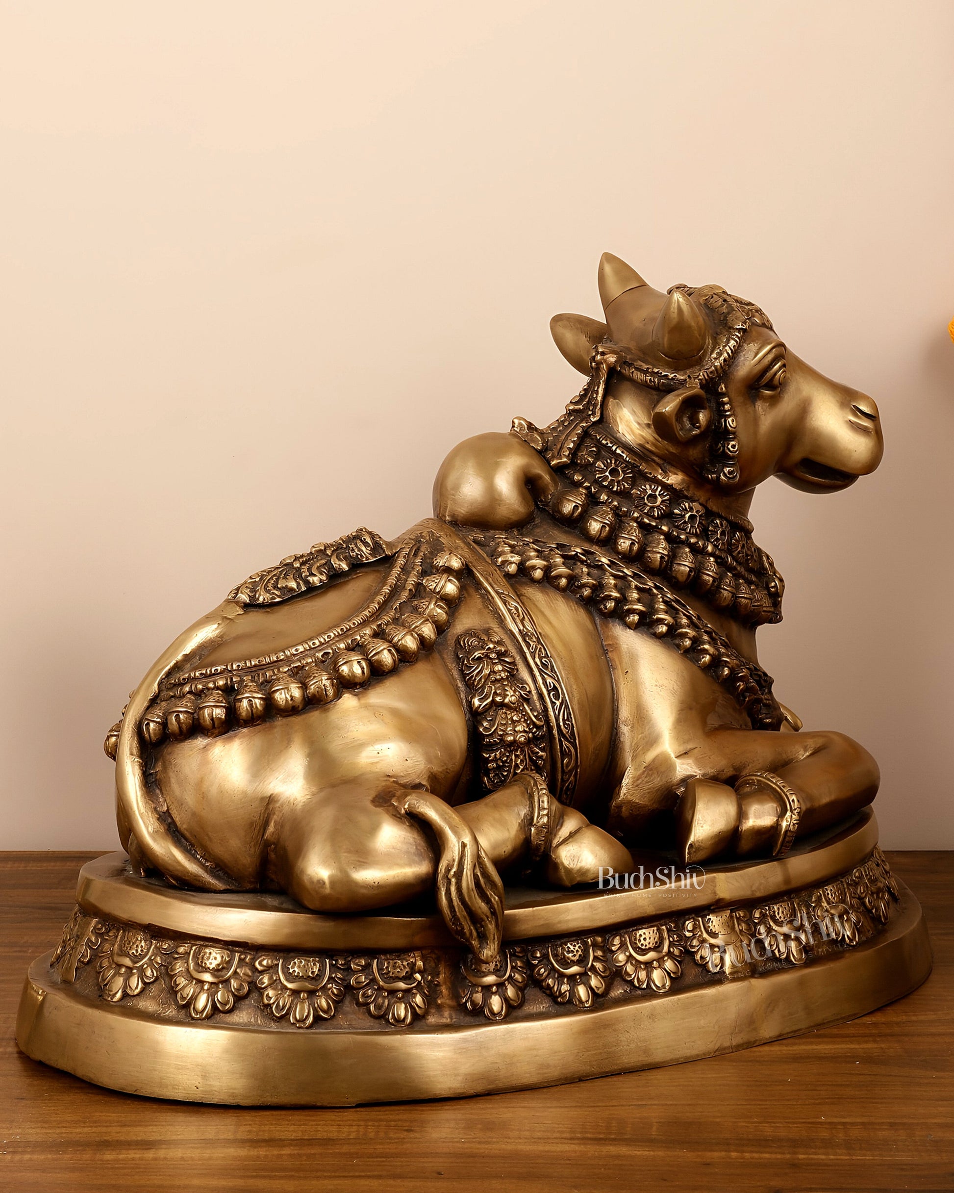 Large brass Nandi Statue 22 inch