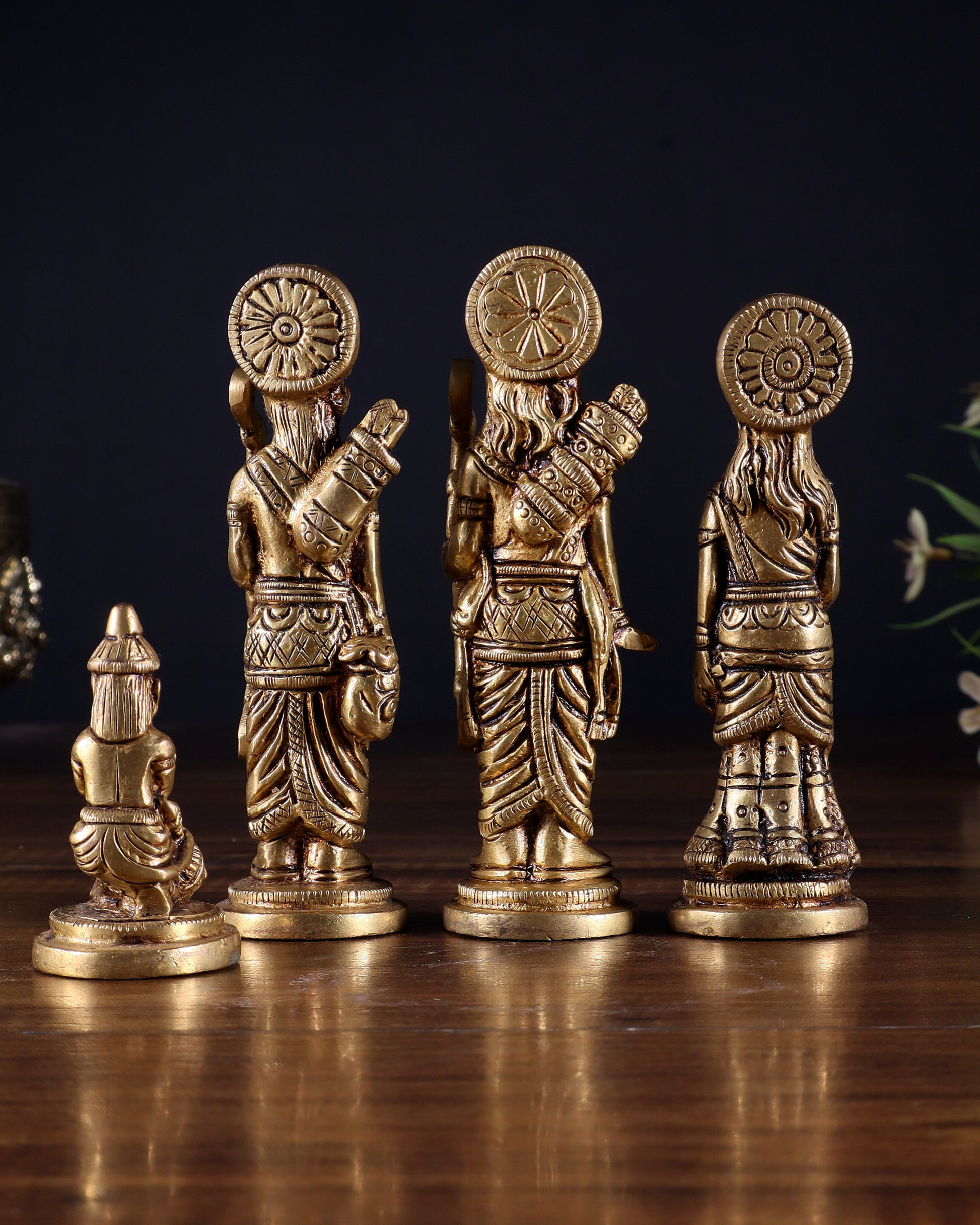 Brass Ram Darbar 4.5 inch small