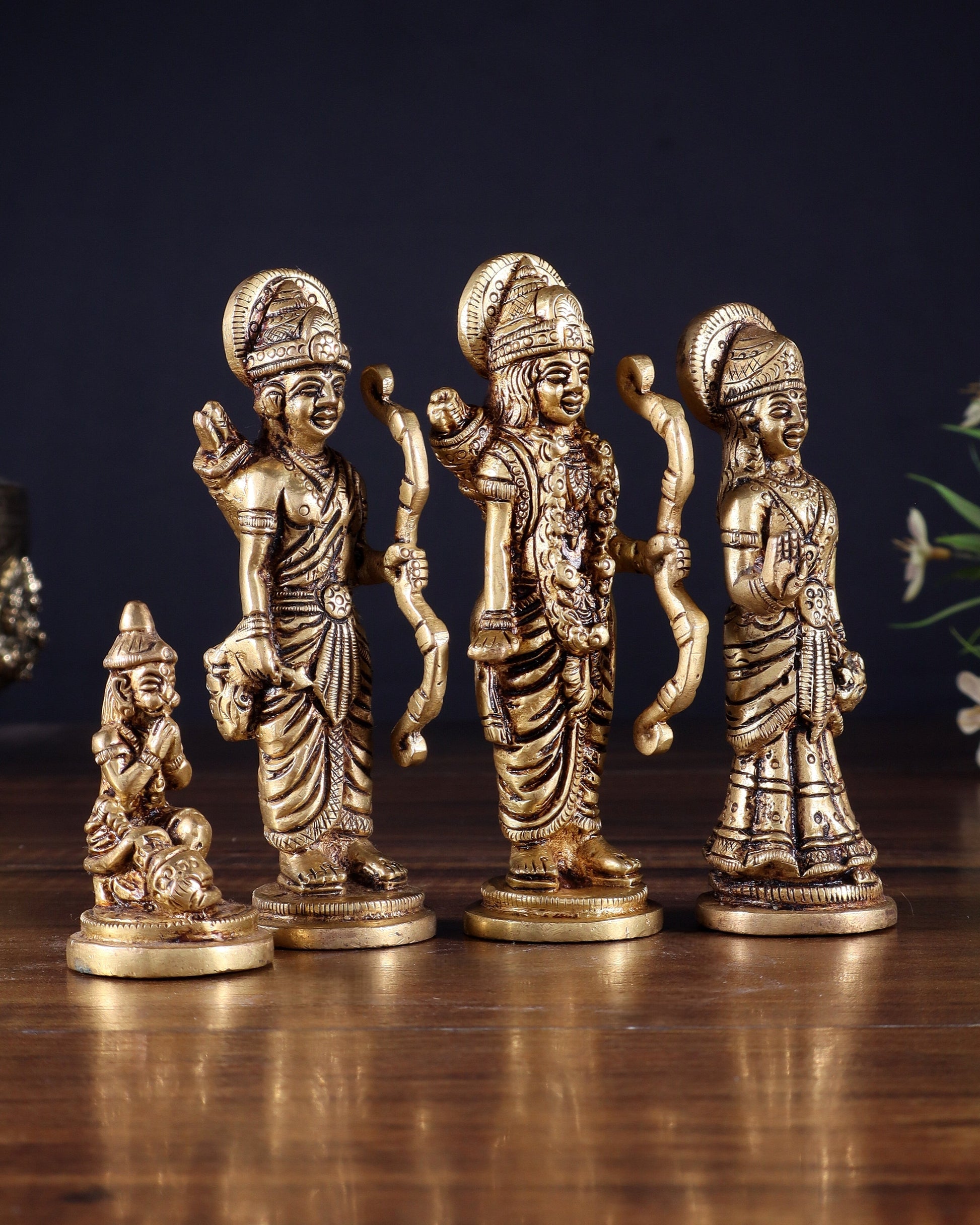 Brass Ram Darbar 4.5 inch small