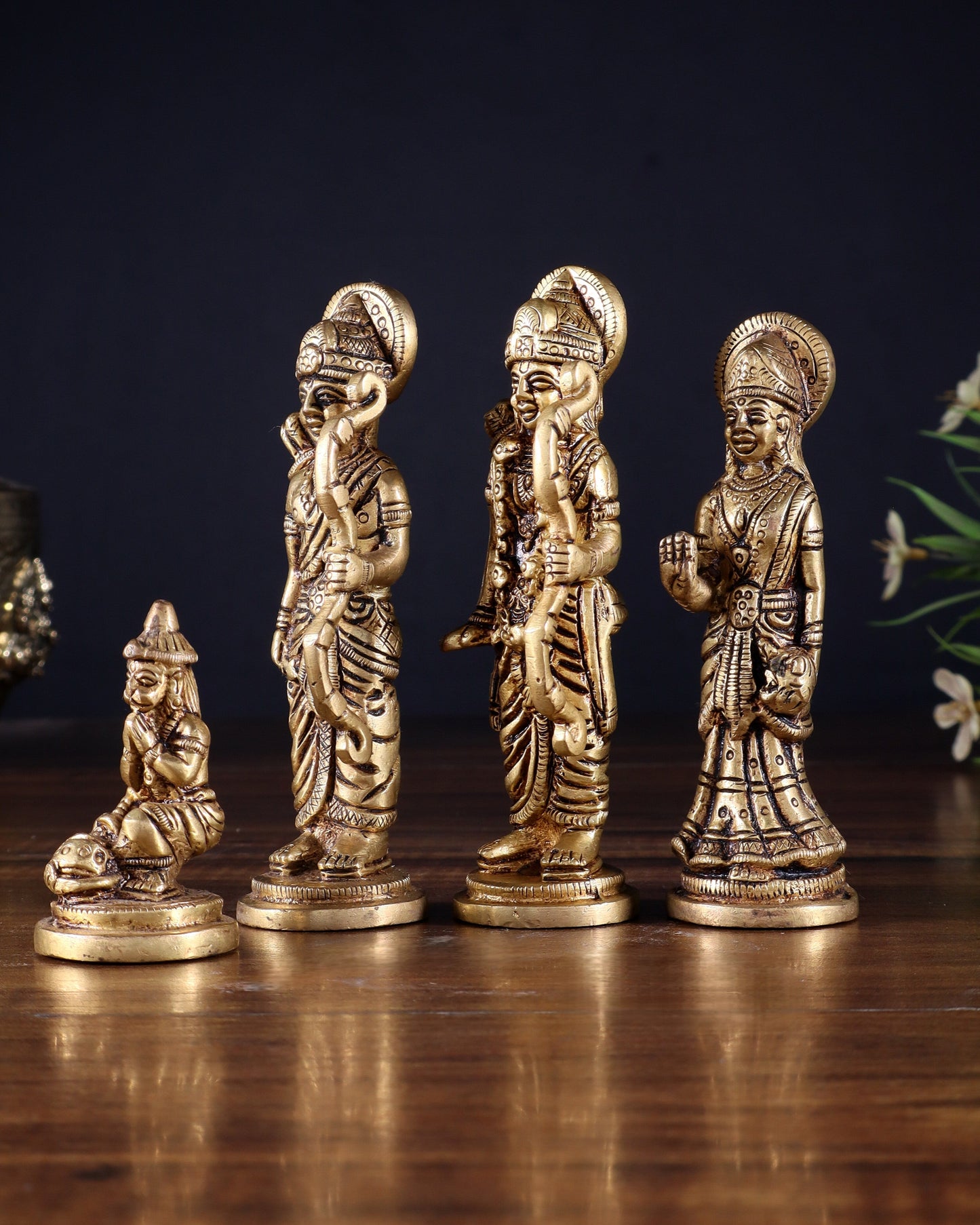 Brass Ram Darbar 4.5 inch small