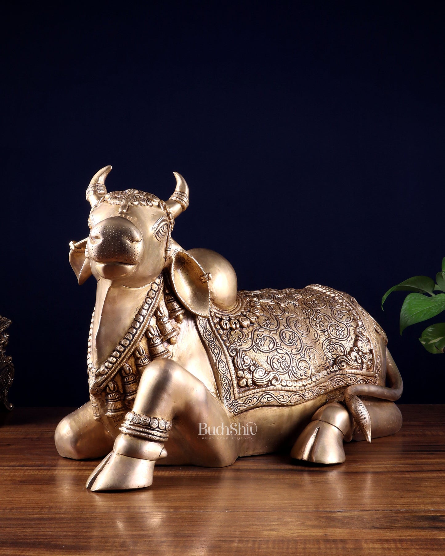 Brass Nandi Statue 21 inch
