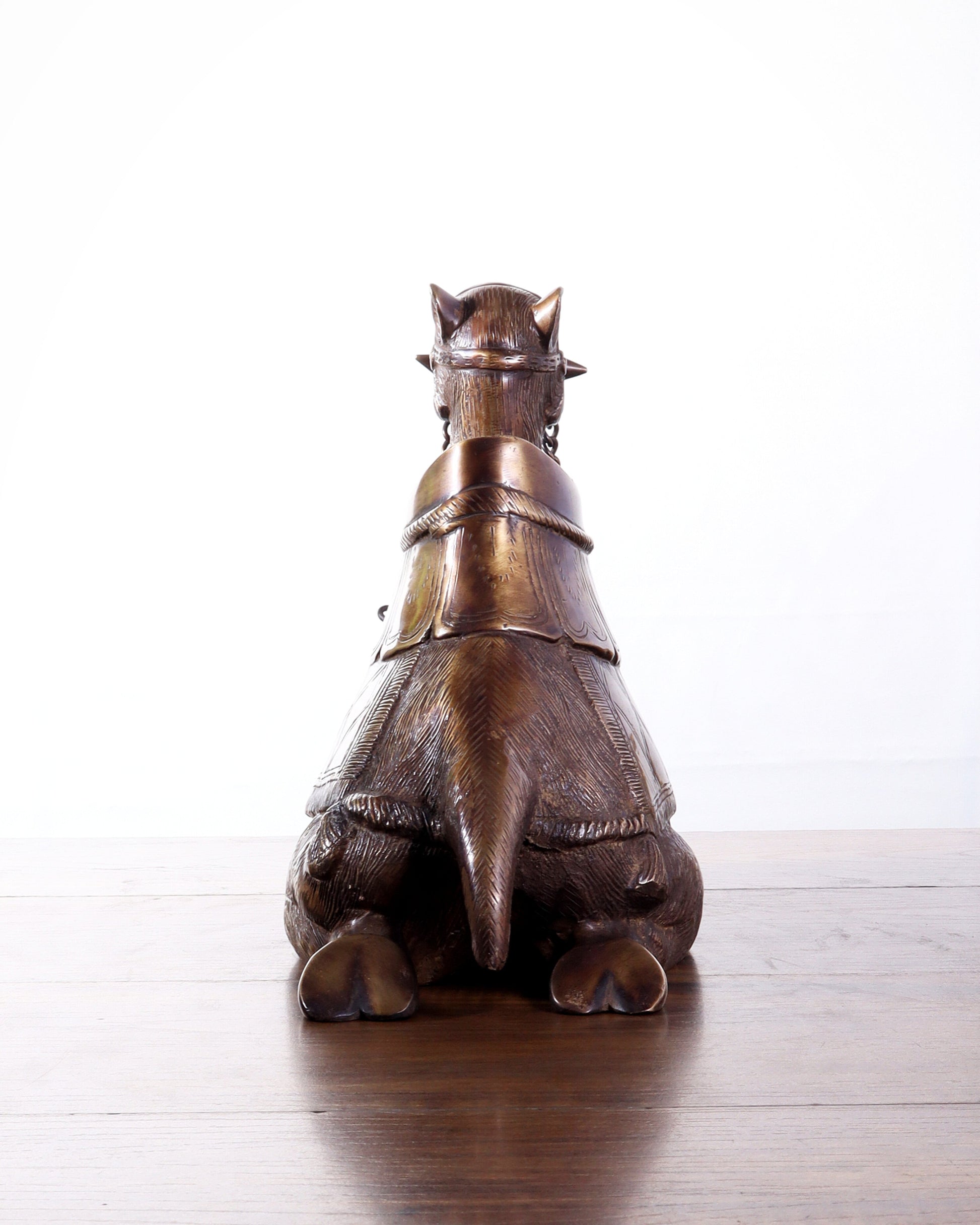 Pure Brass Seated Camel Statue – Vastu Approved Décor for Home or Office