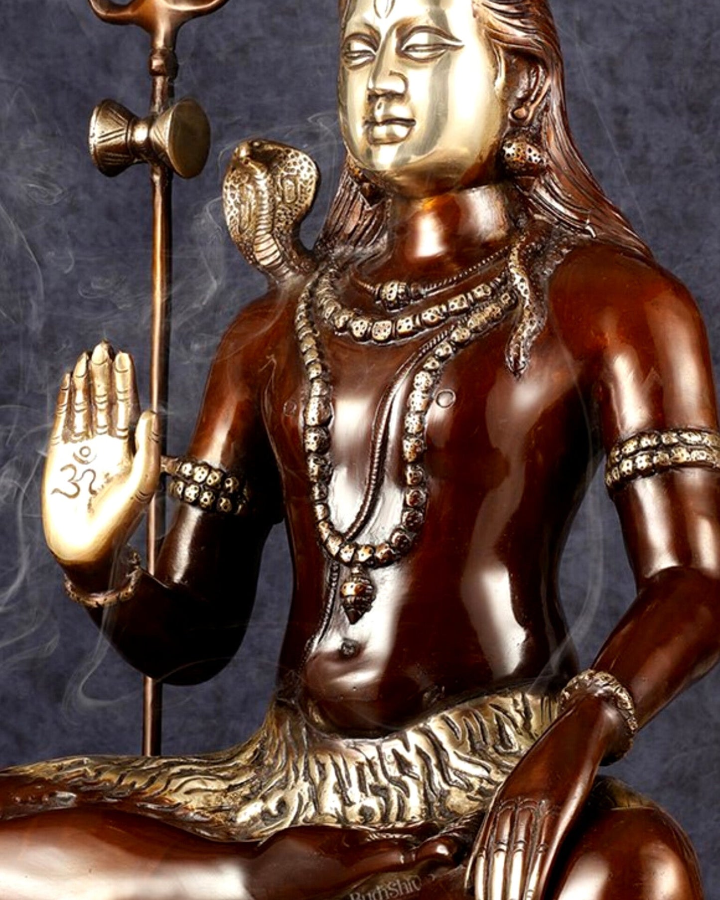 Lord Shiva Brass statue - 24 inch Chola Tone