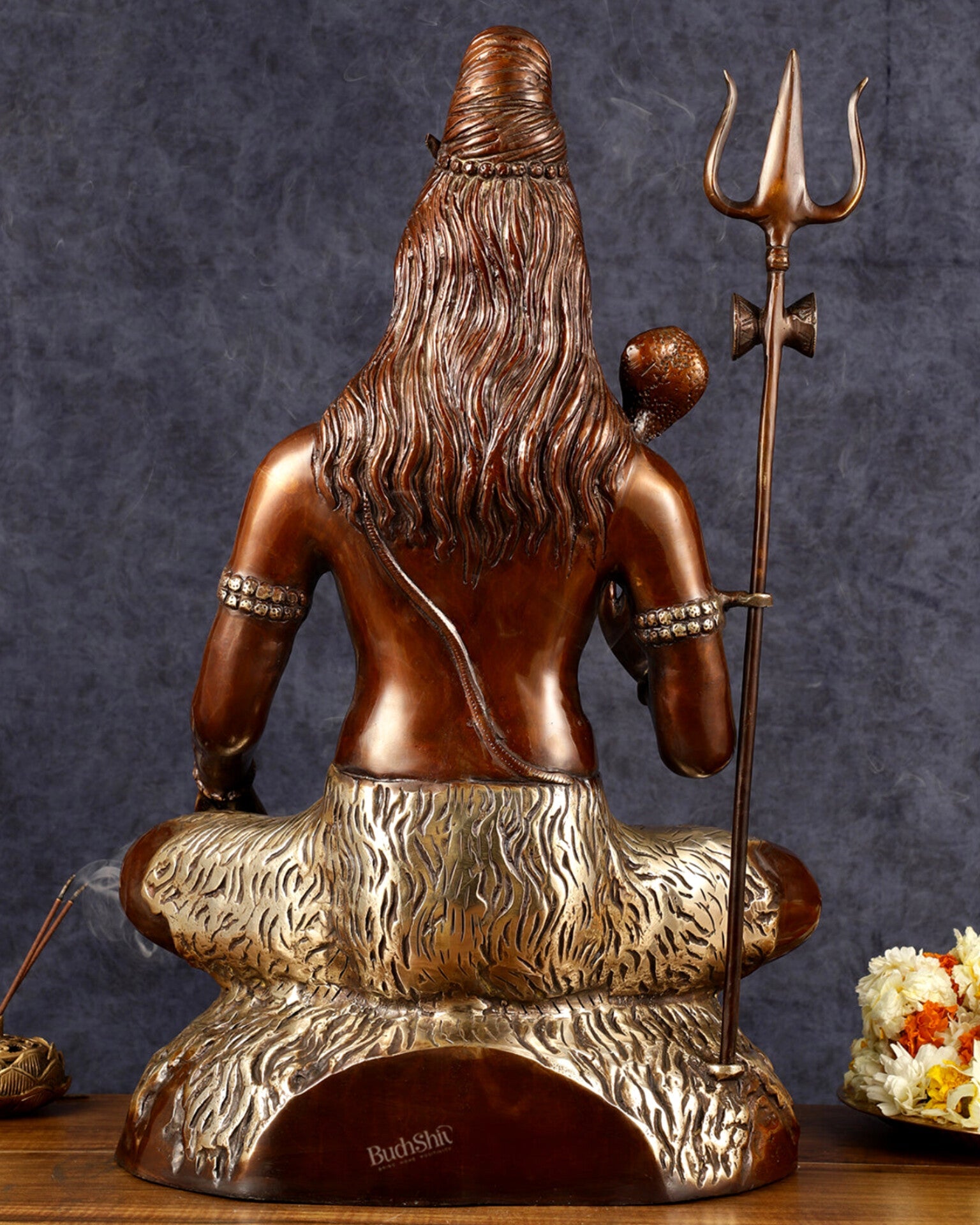 Lord Shiva Brass statue - 24 inch Chola Tone