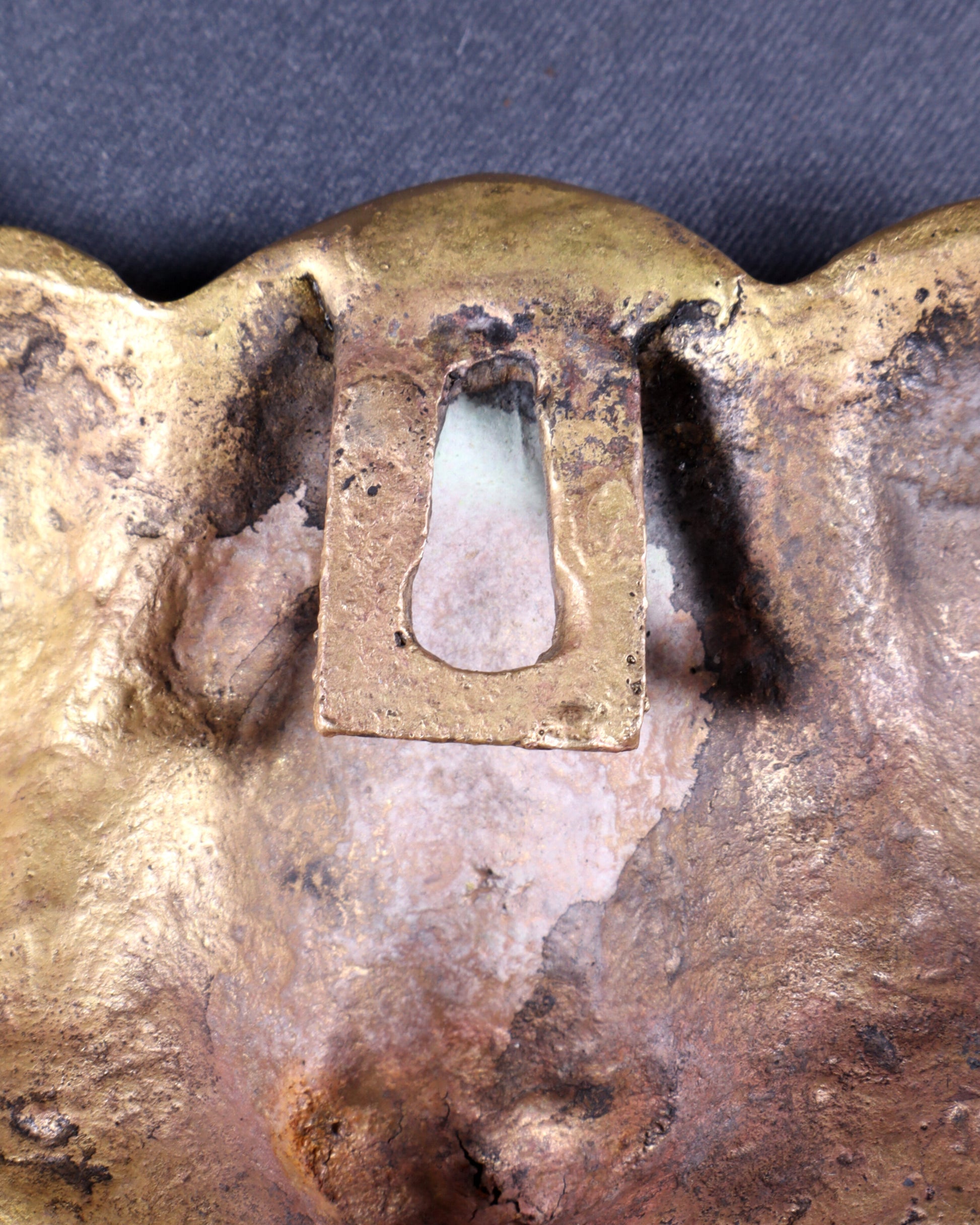 Pure Brass Panchmukhi Hanuman 5 Faces Wall Hanging – 4.5 Inch (original mould)