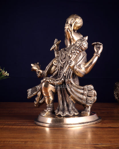 Pure Brass Varaha Avatar of Lord Vishnu | Lifting Earth |13”