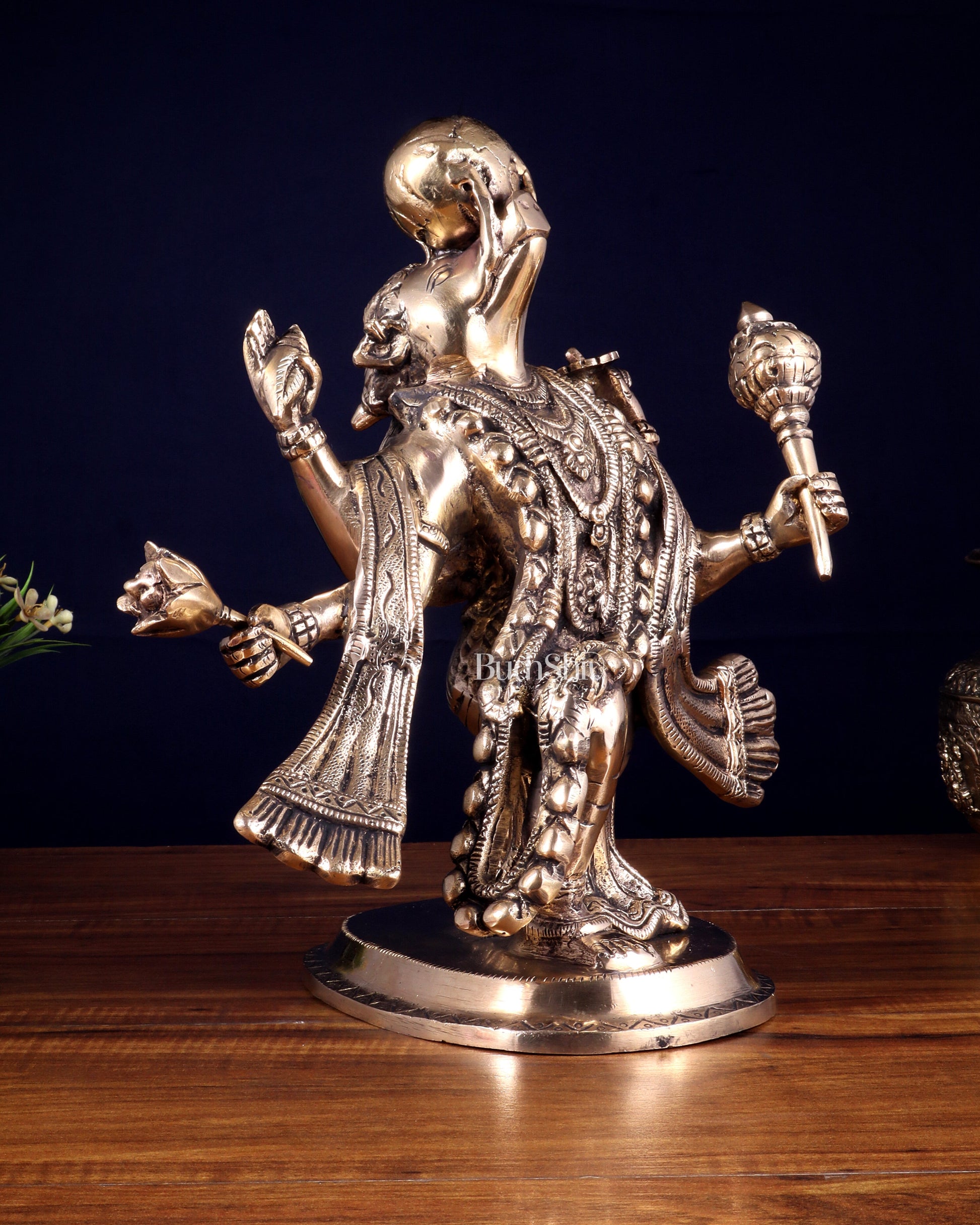 Pure Brass Varaha Avatar of Lord Vishnu | Lifting Earth |13”