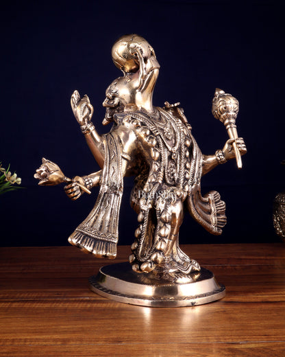 Pure Brass Varaha Avatar of Lord Vishnu | Lifting Earth |13”