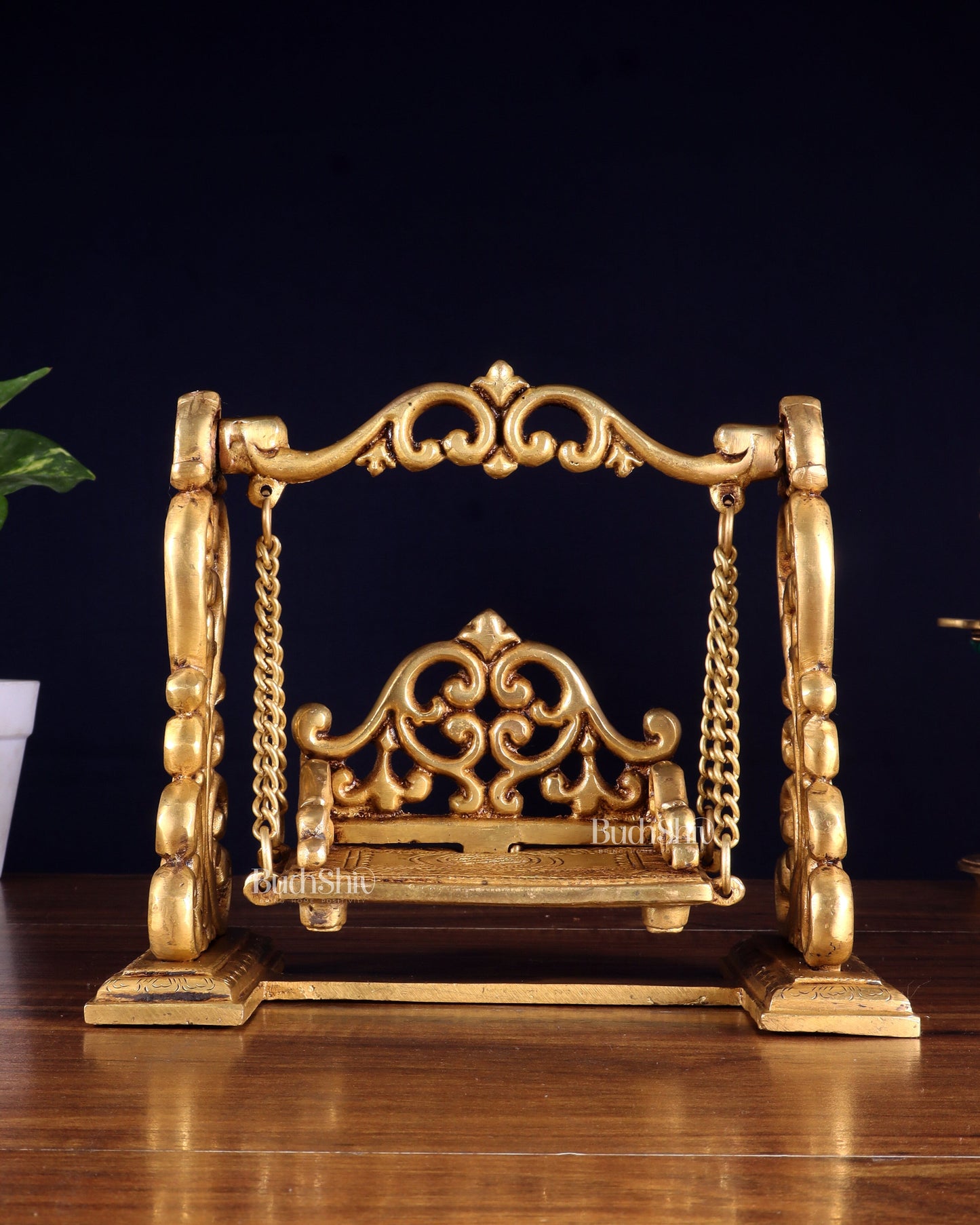 Pure Brass Jhoola Swing for God Idols 7.5 inch