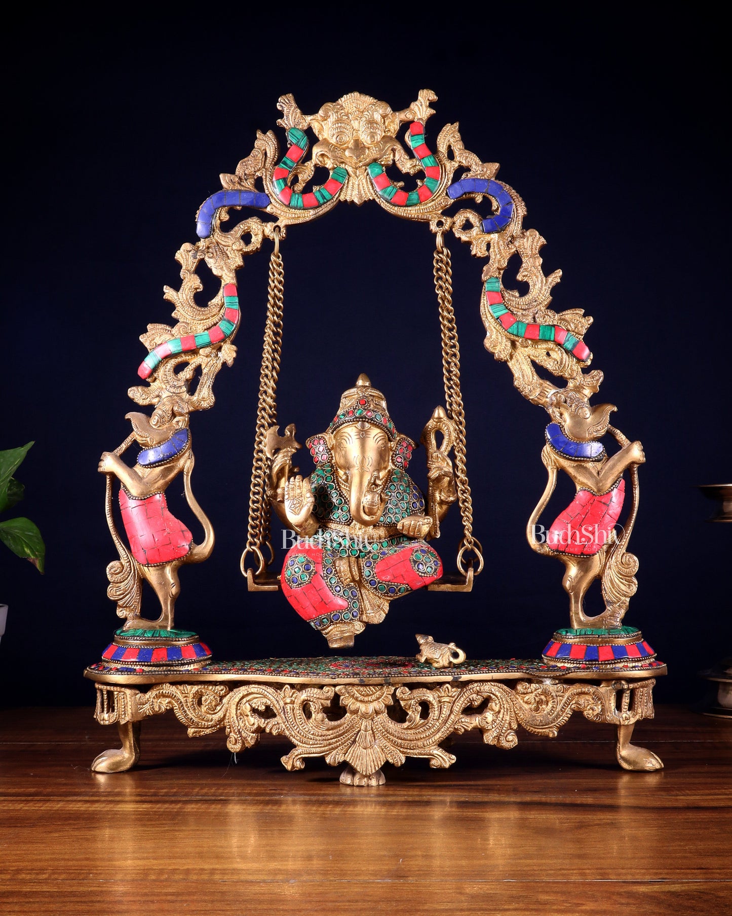 Brass Lord Ganesha Swing - 18 Inch