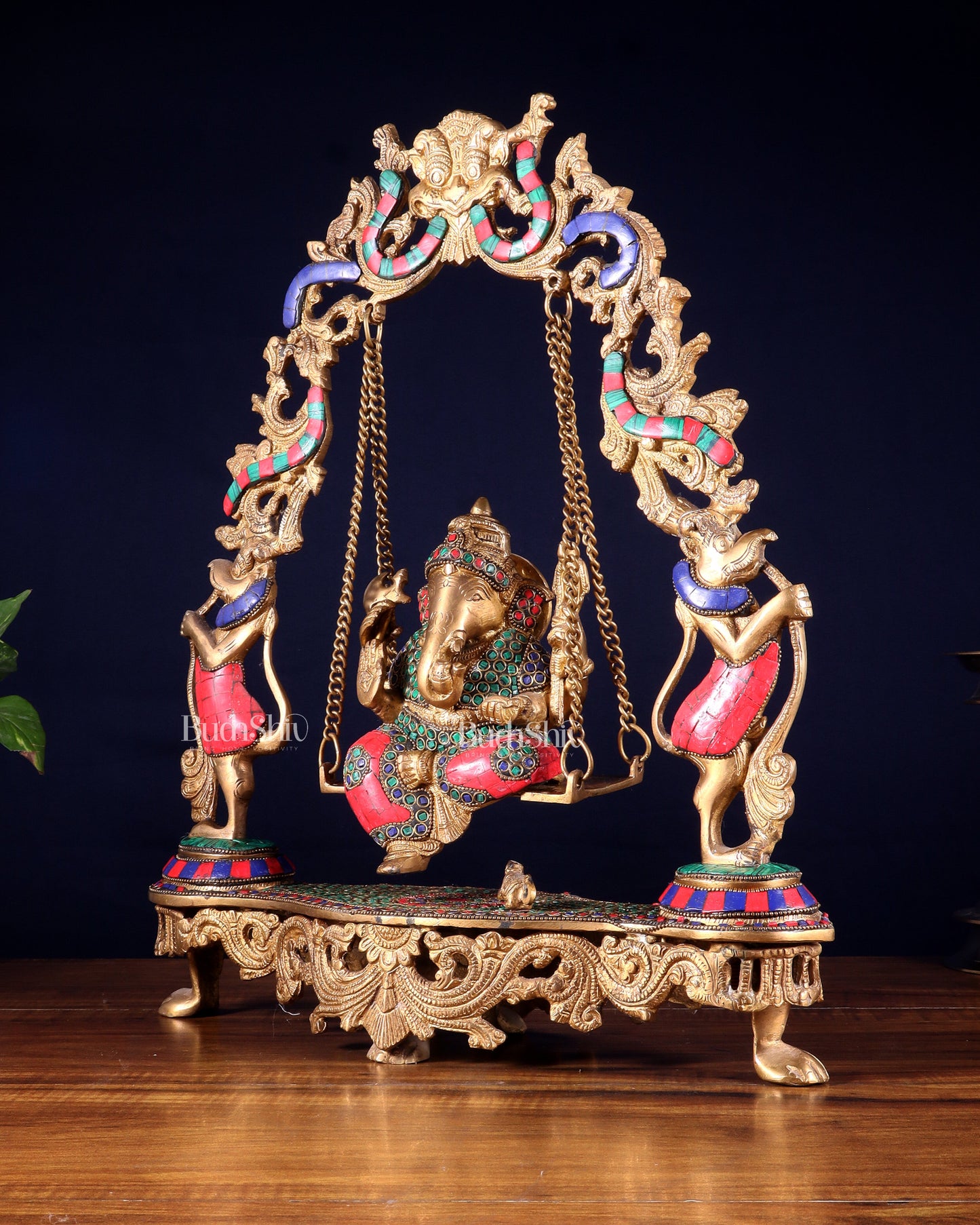 Brass Lord Ganesha Swing - 18 Inch