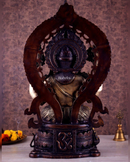 Pure Brass Ganesha large Idol 26 inch