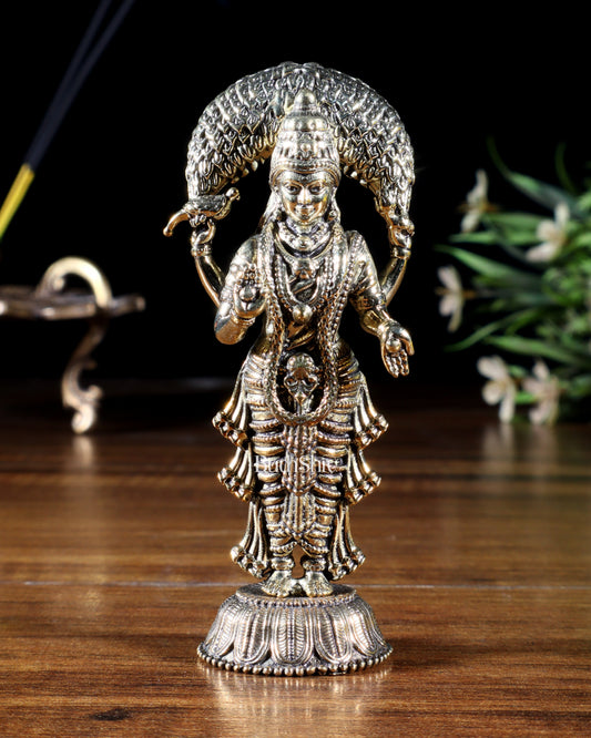Brass Superfine Vasavi Kanyaka Idol – 3.5 Inch | Miniature Statue