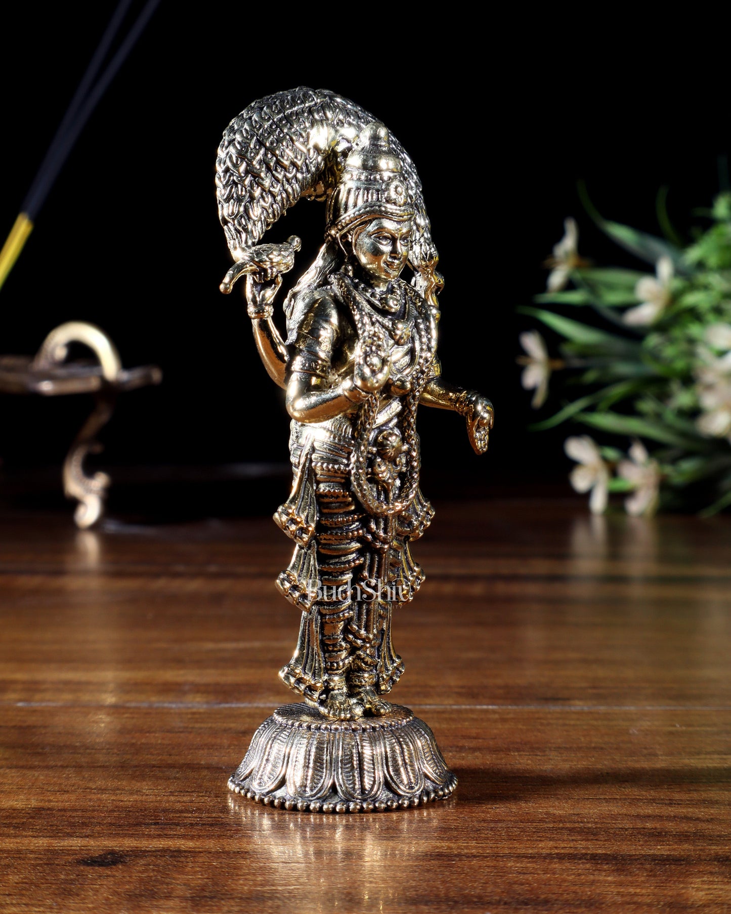 Brass Superfine Vasavi Kanyaka Idol – 3.5 Inch | Miniature Statue