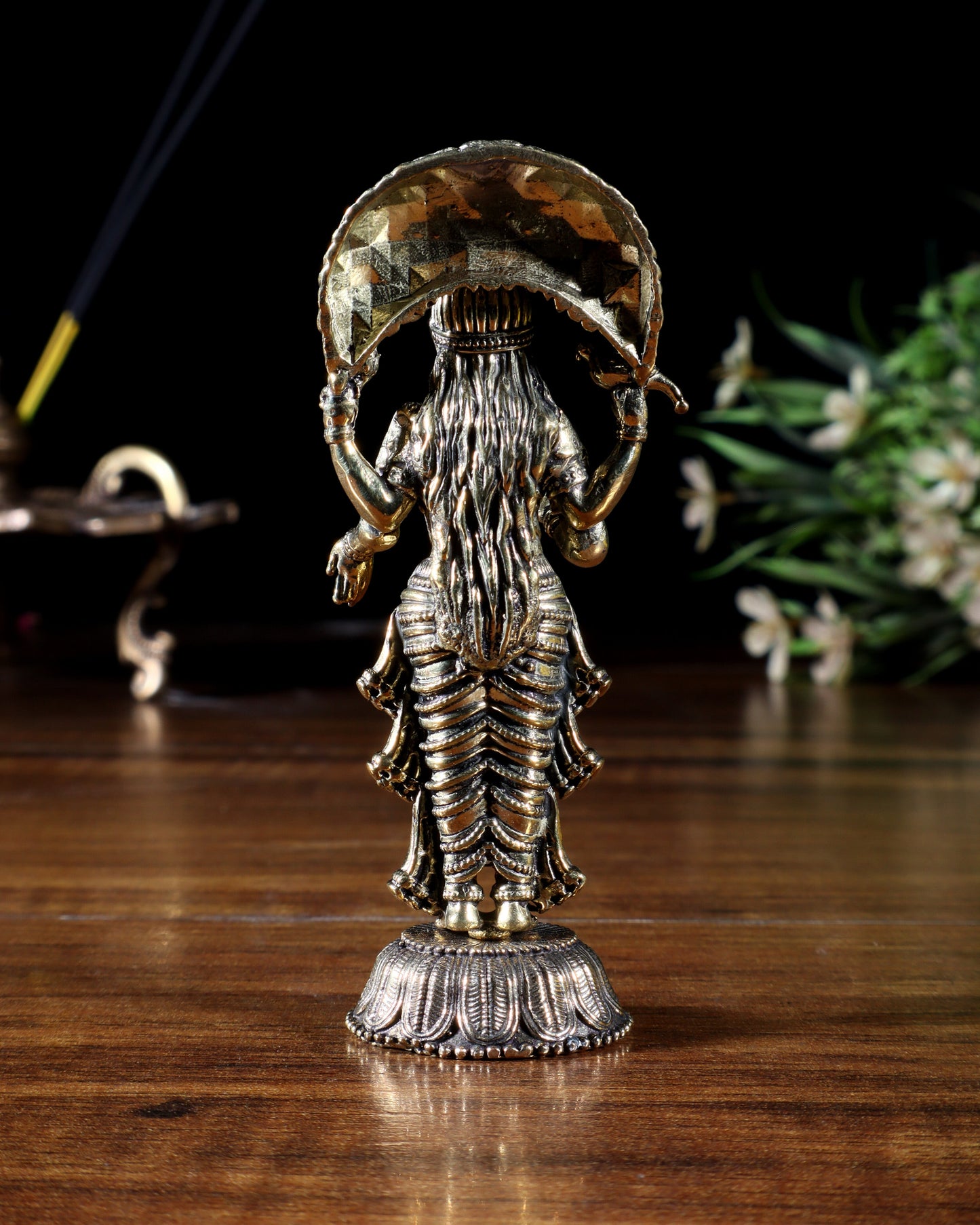 Brass Superfine Vasavi Kanyaka Idol – 3.5 Inch | Miniature Statue