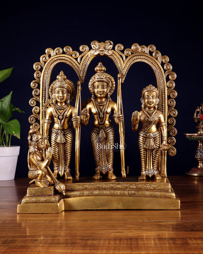 Brass Rama Darbar Idol - 12 inch