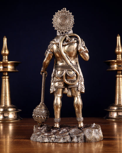 Brass Superfine Standing Bahubali Hanuman Statue 12 inch
