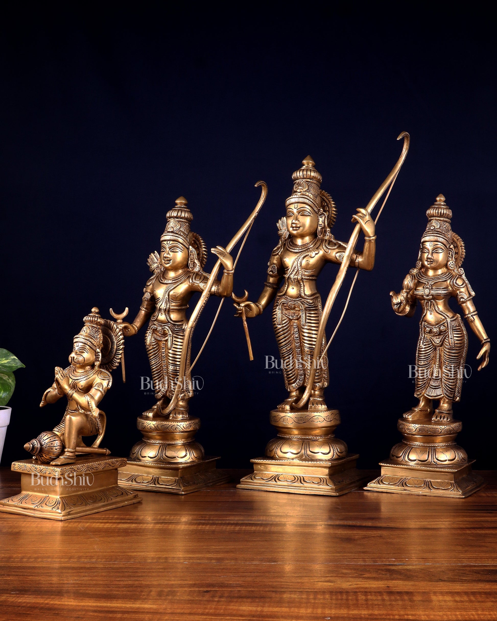 Brass Ram darbar Statues 18 inch sharp details