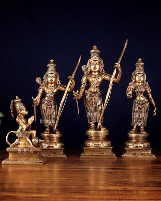 Brass Ram darbar Statues 18 inch sharp details