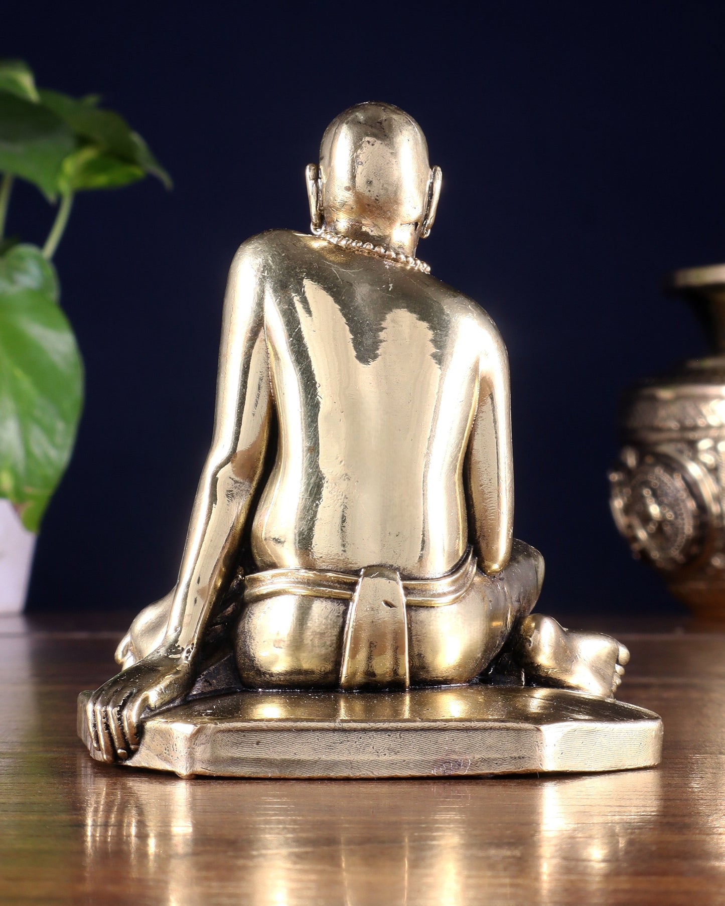 Brass Superfine Swami Samarth Idol 4 inch