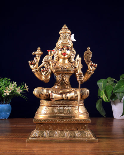 Rajarajeshwari Lalita Devi, Kamakshi, Brass idol 12"