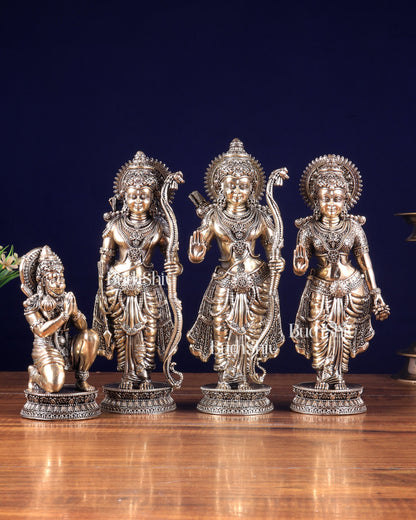 Brass Superfine Ram darbar idol set 10 inch
